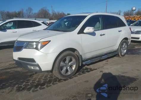 2011 Acura Mdx Technology Package из США, поврежденный, VIN 2HNYD2H6XBH507086